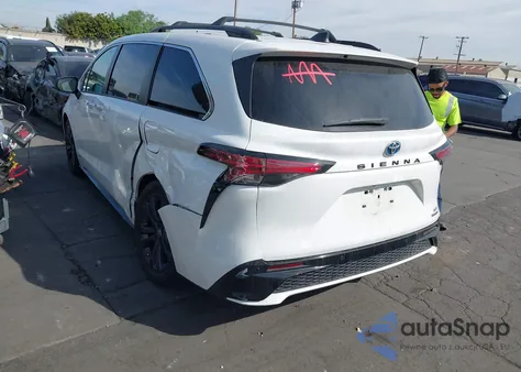 2021 Toyota Sienna Xse from USA, damaged, VIN 5TDDRKEC7MS005513